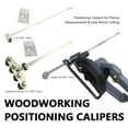 thumbnail image 4 of Positioning Calipers for Precise Measurements & Easy Wood Cutting,2026 New Stainless Steel Precision Cutting Guide,Adjustable Guide Rail,Measuring Tool for Woodworking DIY, 4 of 8