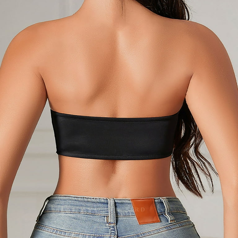 sexy chick lingerie Victorias Secret Sexy Illusions Strapless Bra 34C Black Smooth V Charm No  Straps