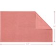 thumbnail image 3 of HAHDAXIA Bath Rug for Bathroom, 17x24 inch 100% Cotton Non Slip Bath Mat Rug, Soft Absorbent Machine Washable, Coral Bath Rug, 3 of 7