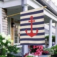thumbnail image 4 of Bandera AOYEGO Anchor House, 70 x 100 cm, poliéster, doble cara, 4 of 5
