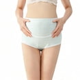 thumbnail image 2 of CAIXIA Maternity Underwear For Women with Adjustable Belly Support Plus Size Breathable Combed Cotton High Waist Panties for Pregnant, 2 of 4