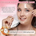 thumbnail image 4 of Overnight Collagen Face Mask for Hydration and Elasticity, Peel-Off Treatment to Reduce Sagging and Dullness, 4 of 5