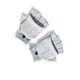 thumbnail image 1 of Guantes sin dedos Qarigey 1 par Cómodos a prueba de frío gris claro, 1 of 5