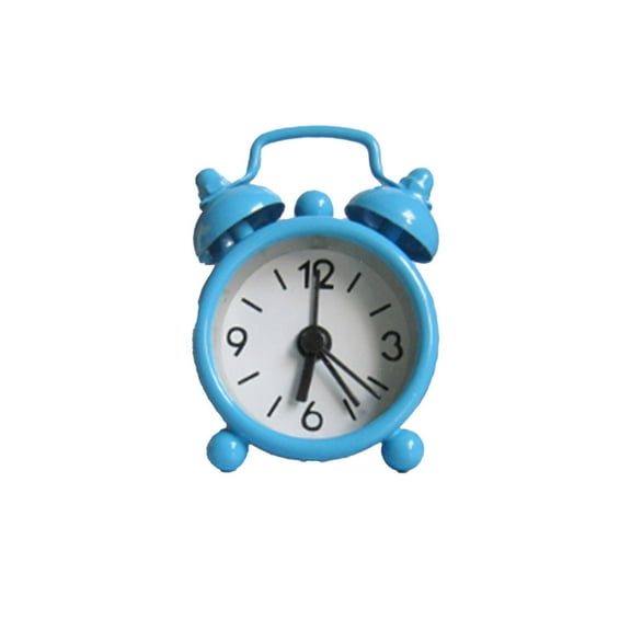 CCOCC Alarm Clock,Miniature Alarm Clock,Silent Table Clock,Compact Alarm Clock for Quiet Wake Up
