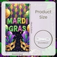 thumbnail image 2 of Colorful Letters+Mardi Gras Banner+Cruise Ship Design+Cruise Display+Palm Tree Decor+Mardi Gras Mask+Mardi Gras Backdrop+for+Mardi Gras Celebration+Cruise Party+Crew Gathering, 2 of 8