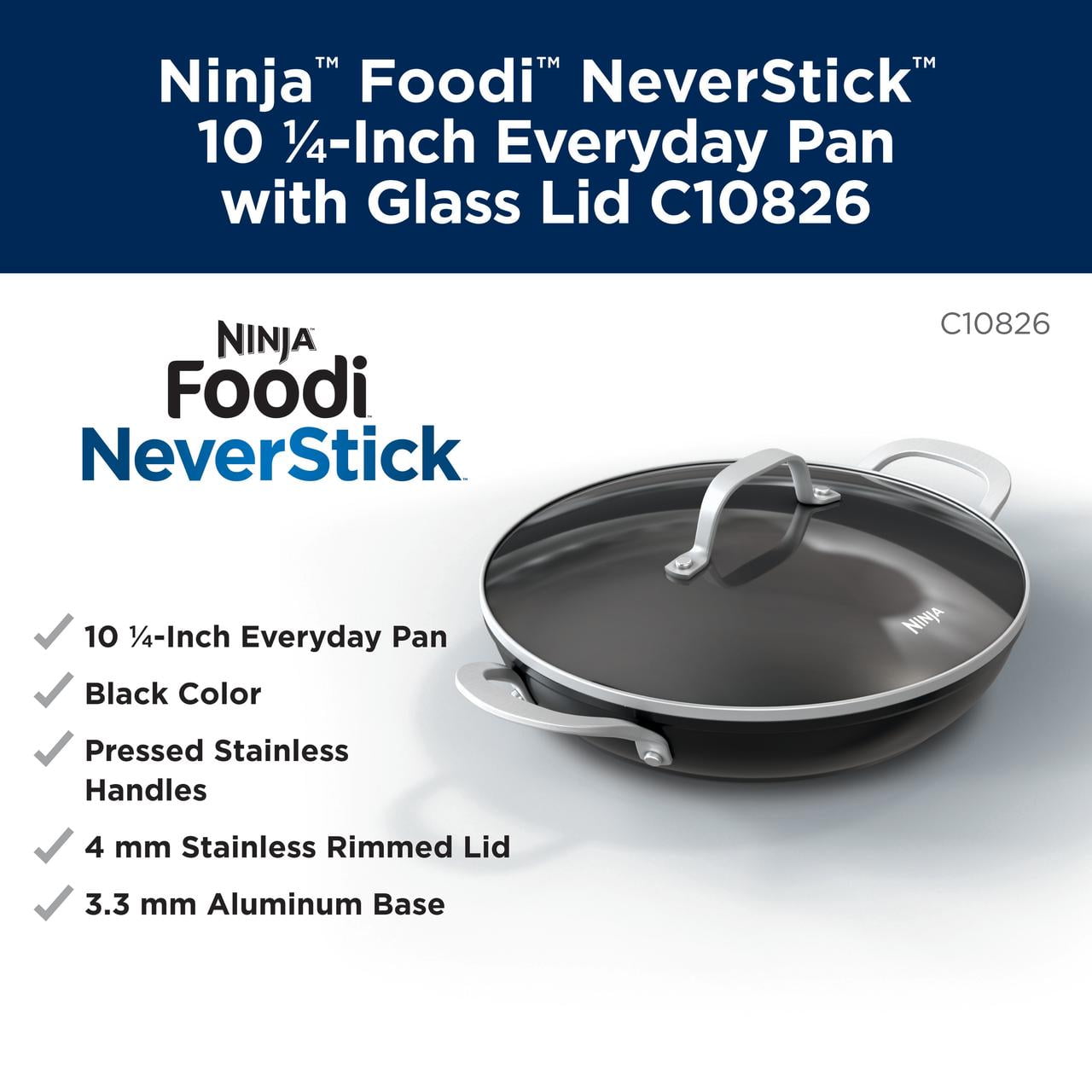 Ninja Aluminum Non Stick Frying Pan