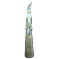 thumbnail image 2 of 29.5" Silver and Beige LED Santa Claus with Star Christmas Tabletop Figurine, 2 of 3