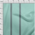 thumbnail image 2 of oneOone Cotton Poplin Twill Aquamarine Fabric Wide Stripe Sewing Fabric By The Yard Printed Diy Clothing Sewing Supplies 56 Inch Wide, 2 of 4