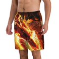thumbnail image 2 of The Flash Mens Swim Trunks Quick Dry Board Shorts with Mesh Lining, Hawaii Beach Shorts Swimwear Bathing Suits, 2 of 8
