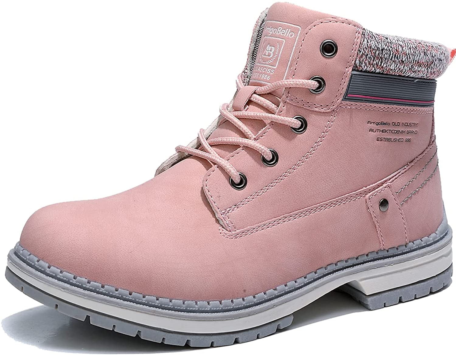 Arrigo Bello Women's Cute Four Seasons Outdoor Hiking Boots Pink -  