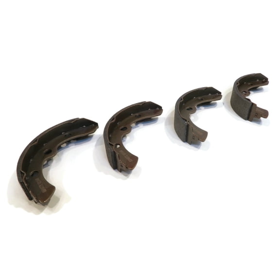 The ROP Shop | Drum Brake Shoe Set of 4 for 1986-1989 Columbia H/D Golf Cart Manual Adjust