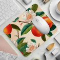 thumbnail image 2 of Peach Square Desk Mat Gaming Mouse Pad, 8.3x9.8 Inch Non-Slip Rubber Bottom Printed Design - Suitable for Office and Gaming, 2 of 6