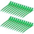 thumbnail image 1 of 24 Packs Duck Bill Clips, 3.35 Inches Rustproof Metal Alligator Curl Clips with Holes for Hair Styling, Hair Coloring, Green, 1 of 5