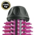 thumbnail image 3 of Revlon Pro Collection Silicone 1" Heated Brush, Black and Pink, 3 of 6