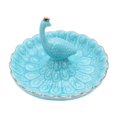 thumbnail image 3 of Bandeja para joyas Yinane soporte para collares cerámica Azul, 3 of 8