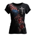 thumbnail image 4 of ibiyuan 250th Anniversary Shirt Women Shirts Crew 1776-2026 250th Birthday Short Sleeve Independence Day Womens Shirts Tops for Women Trendy, 4 of 4