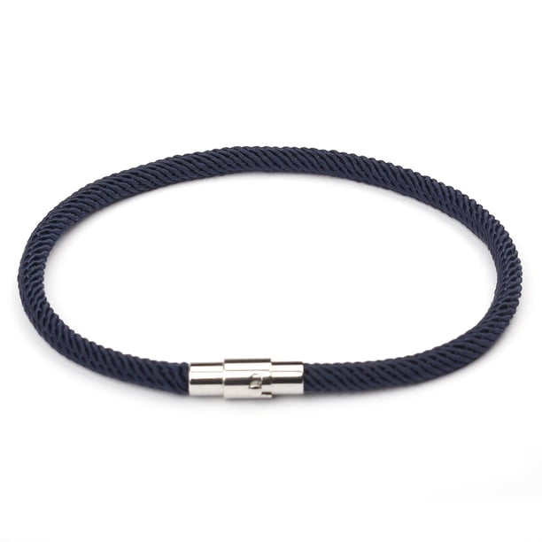 Innovador regalo de San Valentín para parejas: joyería de cuerda roja de la suerte, pulsera con hebilla magnética para este año de vida