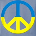 thumbnail image 3 of CafePress - Peace In Ukraine. Stand With Ukraine. Supp T Shirt - Womens Comfort Colors® Shirt, 3 of 4