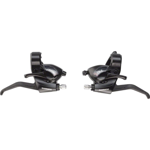 Shimano EF41 3x7Speed Brake/Shift Lever Set Black