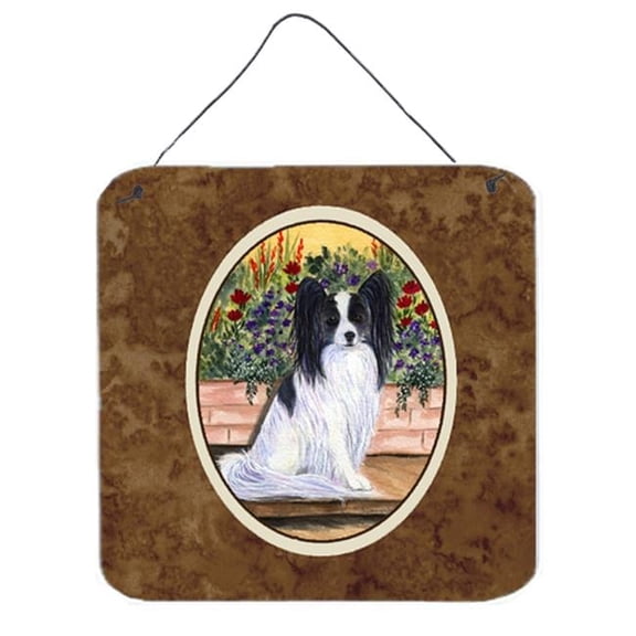 Papillon Aluminium Metal Wall Or Door Hanging Prints - 6 x 6 In.