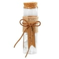 thumbnail image 4 of Wishing Bottle Glass Empty - 10PCS Transparent Message Jar Mini Candy Bottle, 4 of 10