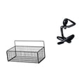 thumbnail image 6 of CoudarTitie Floating Wire Basket Sculpture Organizer for Kitchen Bathroom Living Room Shelf Desk Modern Abstract Thinker Statue Ornament Collection, 6 of 8