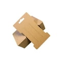 thumbnail image 1 of maskred 100 Pieces Hairpin Display Paper Cards Head Rope Packaging Solid Color Jewelry Accessory Cardboard Home Storage Brown, 1 of 6