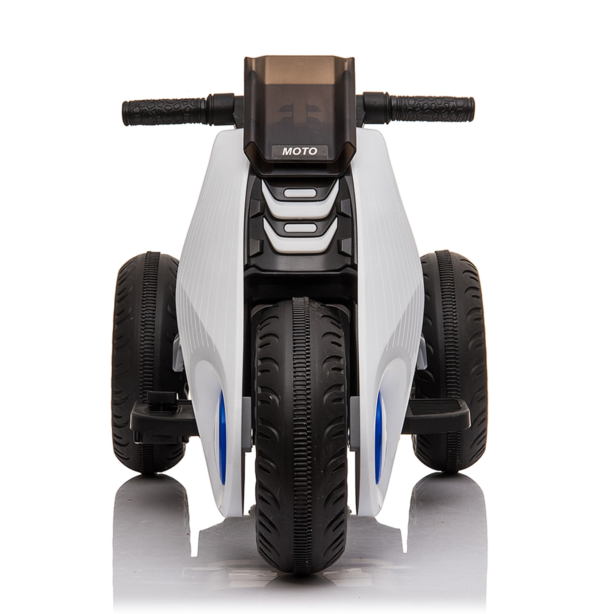 Kids Rechargeable Electric Motorcycle, 6V Battery Powered Trike