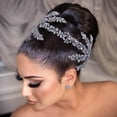 thumbnail image 4 of Diadema con de imitación, banda para el cabello nupcial hermosa, femenino, para novias, , cumpleaños, jinwen Diadema de boda nupcial, 4 of 8
