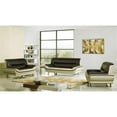 thumbnail image 3 of AE709-MA-LG-LS Burgundy and Khaki (Tan) Color With Love Seat Faux Leather, 3 of 4