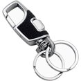 thumbnail image 2 of Llavero con llavero de coche resistente para hombres y mujeres-negro $ Llavero resistente Llavero de coche desmontable Clip de hebilla multifunción, 2 of 5