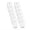 B, variant on KOYPTL 12 Sets Damage Free Picture Hangers for Walls,Plastic Picture Frame Hangers Damage Free Hanging Adhesive Picture Wall Hangers Traceless Nail for Home Door Closet,White