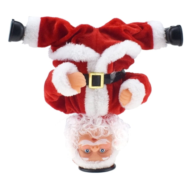 Stunts Dancing Santa Doll Para Niños Cantando Dancing Christmas Toy Santa Claus Ornaments Toy Para Decoración Al Aire Libre O Interior Moyic HA039195-00