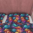 thumbnail image 3 of Fantasmas de colores, juego de funda nórdica y funda de almohada de fantasía, ropa de cama estética con cremallera,, 3 of 5