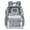 Clear Grey, variant on Lee Clear Water Resistant Backpack for Boys and Girls - Durable Plastic See Thru Bag for Casual Use, Stadiums, Concerts, Schools (Clear Black)