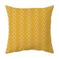 thumbnail image 4 of ShenMo 4pcs Yellow Simple Geometric Pillow Case Nordic Home Decor Pillow, 4 of 5