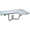 CSI Bathware 32 in W x 21 D L-Shape Wall Mount Phenolic Slatted Folding Shower Seat Right Hand