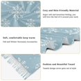 thumbnail image 5 of FORMRS Womens Scarf Winter Soft Long Big Warm Shawls Wrap Tassel Scarves, Gray Snowflake, 5 of 9
