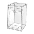 thumbnail image 4 of BELOVING Reptile Terrarium Acrylic Clear Enclosure for Chameleons Geckos Hermit Crabs, 4 of 10