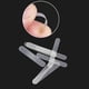 thumbnail image 3 of Herramienta de pedicura de uñas encarnadas 1pcs Clip de enderezamiento Correcciones de corsé curvo, 3 of 9