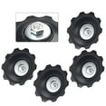 thumbnail image 3 of DEYISI 4pcs 10T MTB Bike Bearing Rear Derailleur Pulley Roller Black Guide Pulleys, 3 of 7