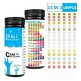 thumbnail image 1 of Pool Spa Test Strips Swimming Pool Water Quality Testing Strips Drinking Water Test Paper for Pond 16 in 1, 1 of 9