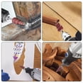 thumbnail image 2 of NATEFEMIN Kit de Polissage et de Meulage Efficace avec Roues à Rabat de Tige 1/8 Pouces pour Ébavurage et Finition de Surface, 2 of 7