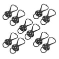 thumbnail image 1 of Shoe Snow Shop, Tacos de Hielo 5 Pares Anti Slip Ligera Ligera de Banda Exterior Elástica Aumento de la Seguridad para Hombres Mujeres para Caminar, 1 of 7