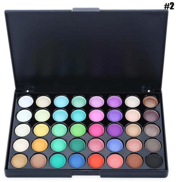 40Colors Eye Shadow Palette Professional Salon Super Soft And Smooth Fine I1I4