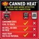 thumbnail image 2 of Carburante Canned Heat Royal Oak de 6/6 horas para rozar platos, color rojo, 2 of 6