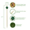 thumbnail image 2 of BambooMN 4.7" Red Flower End Bamboo Picks, 1000 Units, 2 of 5