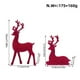 thumbnail image 3 of Luxury Resin Deer Ornaments Christmas Decor for Living Room TV Cabinet Wine Cabinet Home Decorations Holiday Gift Decor, 3 of 6