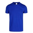 thumbnail image 1 of Playera Cuello Redondo para Caballero, Color Royal, Talla Extra Grande, 100% Poliéster. Yazbek C1302, 1 of 3