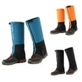 thumbnail image 2 of Polainas de las Patas impermensables un Las Polainas de Bota de Nieve Anti-Tear Ajustables para Senderismo de Nieve Al Aire Libre Esquí de Senderismo, 2 of 7